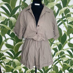 Oak + Fort Short Romper